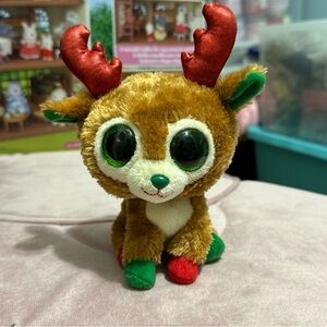 Alpine the Reindeer TY Plush beanie boos
